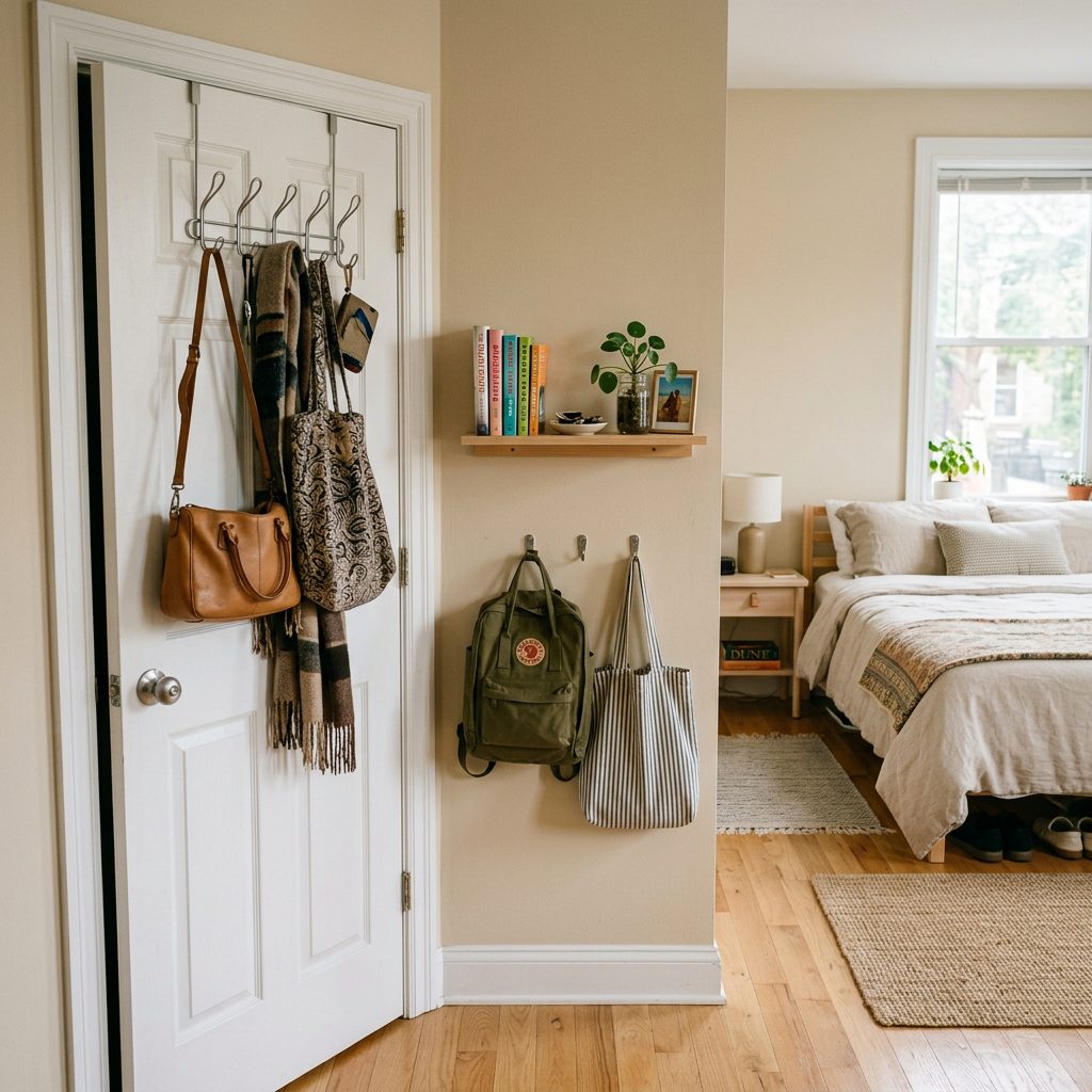 Organized back of the door